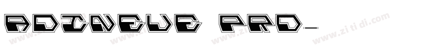 adineue PRO字体转换